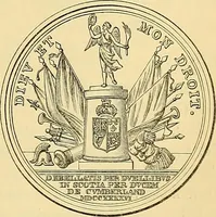 An illustration from Medallic illustrations of the history of Great Britain and Ireland to the death of George II (1885)