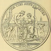 An illustration from Medallic illustrations of the history of Great Britain and Ireland to the death of George II (1885)