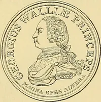 An illustration from Medallic illustrations of the history of Great Britain and Ireland to the death of George II (1885)