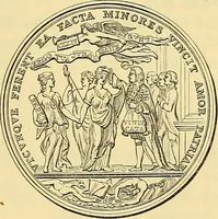 An illustration from Medallic illustrations of the history of Great Britain and Ireland to the death of George II (1885)