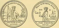 An illustration from Medallic illustrations of the history of Great Britain and Ireland to the death of George II (1885)