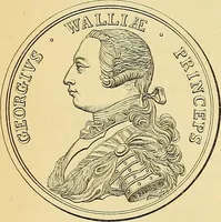 An illustration from Medallic illustrations of the history of Great Britain and Ireland to the death of George II (1885)