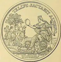 An illustration from Medallic illustrations of the history of Great Britain and Ireland to the death of George II (1885)