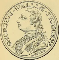 An illustration from Medallic illustrations of the history of Great Britain and Ireland to the death of George II (1885)