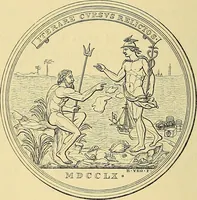 An illustration from Medallic illustrations of the history of Great Britain and Ireland to the death of George II (1885)