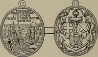 Picture 6 of 38 from Medals of the British navy and how they were won : with a list of those officers, who for their gallant conduct were granted honorary swords and plate by the Committee of the Patriotic Fund (1895), leaf 31
