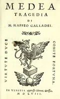 Picture 1 of 6 from Medea : tragedia (1558), leaf 3
