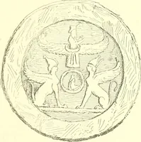 An illustration from Media, Babylon and Persia : including a study of the Zend-Avesta or religion of Zoroaster, from the fall of Nineveh to the Persian war (1889)