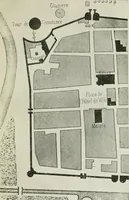 An illustration from Mediæval town planning : a lecture delivered at the John Rylands Library on the 13th December, 1916 (1917)