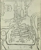 An illustration from Mediæval town planning : a lecture delivered at the John Rylands Library on the 13th December, 1916 (1917)
