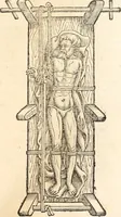 An illustration from Medicae artis principes, post Hippocratem & Galenum. Graeci Latinitate donati, Aretaeus, Ruffus Ephesius, Oribasius, Paulus Aegineta, Aëtius, Alex. Trallianus, Actuarius, Nic. Myrepsus. Latini, Corn. Celsus, Scrib. Largus, Marcell. Empiricus. Aliíque praeterea, quorum unius nomen ignoratur. Index non solùm copiosus, sed etiam ordine artificioso omnia digesta habens. Hippocr. aliquot loci cum Corn. Celsi interpretatione (1567)
