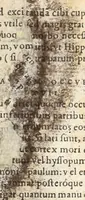 Picture 50 of 57 from Medicae artis principes, post Hippocratem & Galenum. Graeci Latinitate donati, Aretaeus, Ruffus Ephesius, Oribasius, Paulus Aegineta, Aëtius, Alex. Trallianus, Actuarius, Nic. Myrepsus. Latini, Corn. Celsus, Scrib. Largus, Marcell. Empiricus. Aliíque praeterea, quorum unius nomen ignoratur. Index non solùm copiosus, sed etiam ordine artificioso omnia digesta habens. Hippocr. aliquot loci cum Corn. Celsi interpretatione (1567), leaf 800