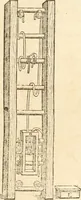 An illustration from Medicae artis principes, post Hippocratem & Galenum. Graeci Latinitate donati, Aretaeus, Ruffus Ephesius, Oribasius, Paulus Aegineta, Aëtius, Alex. Trallianus, Actuarius, Nic. Myrepsus. Latini, Corn. Celsus, Scrib. Largus, Marcell. Empiricus. Aliíque praeterea, quorum unius nomen ignoratur. Index non solùm copiosus, sed etiam ordine artificioso omnia digesta habens. Hippocr. aliquot loci cum Corn. Celsi interpretatione (1567)