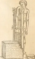 Picture 32 of 57 from Medicae artis principes, post Hippocratem & Galenum. Graeci Latinitate donati, Aretaeus, Ruffus Ephesius, Oribasius, Paulus Aegineta, Aëtius, Alex. Trallianus, Actuarius, Nic. Myrepsus. Latini, Corn. Celsus, Scrib. Largus, Marcell. Empiricus. Aliíque praeterea, quorum unius nomen ignoratur. Index non solùm copiosus, sed etiam ordine artificioso omnia digesta habens. Hippocr. aliquot loci cum Corn. Celsi interpretatione (1567), leaf 97
