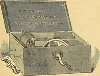 An illustration from The medical application of electricity (1860)