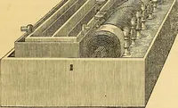An illustration from The medical application of electricity (1860)