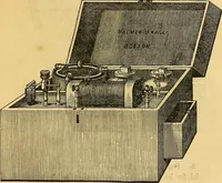 An illustration from The medical application of electricity (1860)