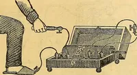 An illustration from The medical application of electricity (1860)