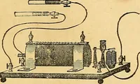 An illustration from The medical application of electricity (1860)