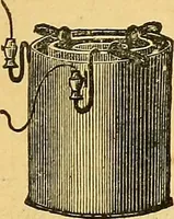 An illustration from The medical application of electricity (1860)