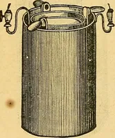 An illustration from The medical application of electricity (1860)