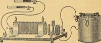 An illustration from The medical application of electricity (1860)