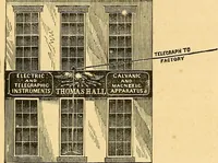 An illustration from The medical application of electricity (1860)