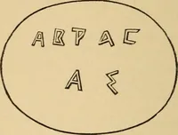 An illustration from Medical symbolism in connection with historical studies in the arts of healing and hygiene (1891)