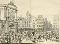 Picture 6 of 22 from Medicea hospes, sive Descriptio pvblicæ gratvlationis : qua Serenissimam, Augustissimamque reginam, Mariam de Medicis, excepit Senatvs popvlvsqve Amstelodamensis (1638), leaf 29