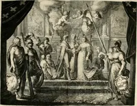 An illustration from Medicea hospes, sive Descriptio pvblicæ gratvlationis : qua Serenissimam, Augustissimamque reginam, Mariam de Medicis, excepit Senatvs popvlvsqve Amstelodamensis (1638)