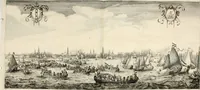 An illustration from Medicea hospes, sive Descriptio pvblicæ gratvlationis : qua Serenissimam, Augustissimamque reginam, Mariam de Medicis, excepit Senatvs popvlvsqve Amstelodamensis (1638)