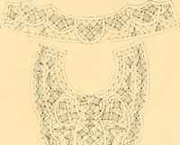 An illustration from Medici lace and the art of making it (1908)