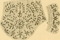 An illustration from Medici lace and the art of making it (1908)