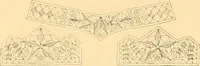 An illustration from Medici lace and the art of making it (1908)