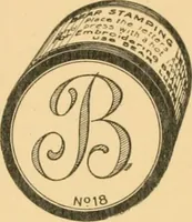 An illustration from Medici lace and the art of making it (1908)