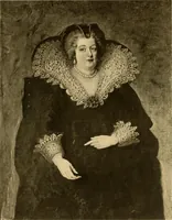 An illustration from Medici lace and the art of making it (1908)