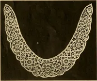 An illustration from Medici lace and the art of making it (1908)