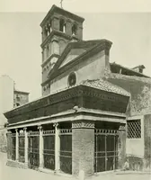 An illustration from Medieval architecture, its origins and development, with lists of monuments and bibliographies (1912)