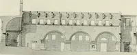 An illustration from Medieval architecture, its origins and development, with lists of monuments and bibliographies (1912)