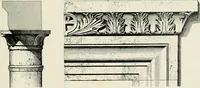 An illustration from Medieval architecture, its origins and development, with lists of monuments and bibliographies (1912)