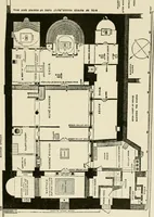 An illustration from Medieval architecture, its origins and development, with lists of monuments and bibliographies (1912)