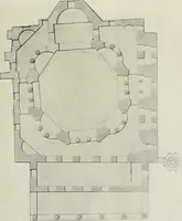 An illustration from Medieval architecture, its origins and development, with lists of monuments and bibliographies (1912)