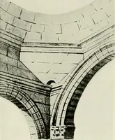 An illustration from Medieval architecture, its origins and development, with lists of monuments and bibliographies (1912)
