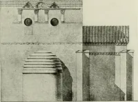 An illustration from Medieval architecture, its origins and development, with lists of monuments and bibliographies (1912)
