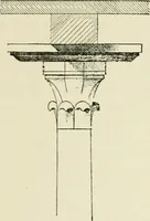 An illustration from Medieval architecture, its origins and development, with lists of monuments and bibliographies (1912)
