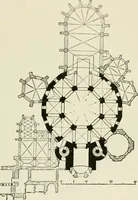 An illustration from Medieval architecture, its origins and development, with lists of monuments and bibliographies (1912)