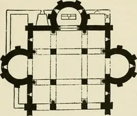 Picture 104 of 176 from Medieval architecture, its origins and development, with lists of monuments and bibliographies (1912), leaf 306