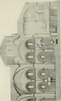An illustration from Medieval architecture, its origins and development, with lists of monuments and bibliographies (1912)