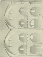 An illustration from Medieval architecture, its origins and development, with lists of monuments and bibliographies (1912)
