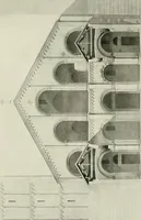 An illustration from Medieval architecture, its origins and development, with lists of monuments and bibliographies (1912)